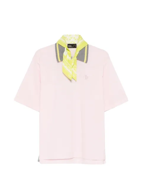 Kolor logo-embroidered polo shirt
