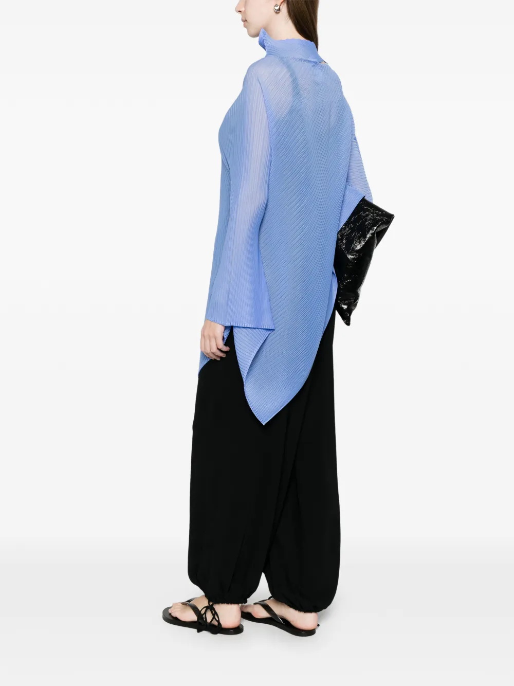  Issey Miyake Poncho Plisado - Azul 