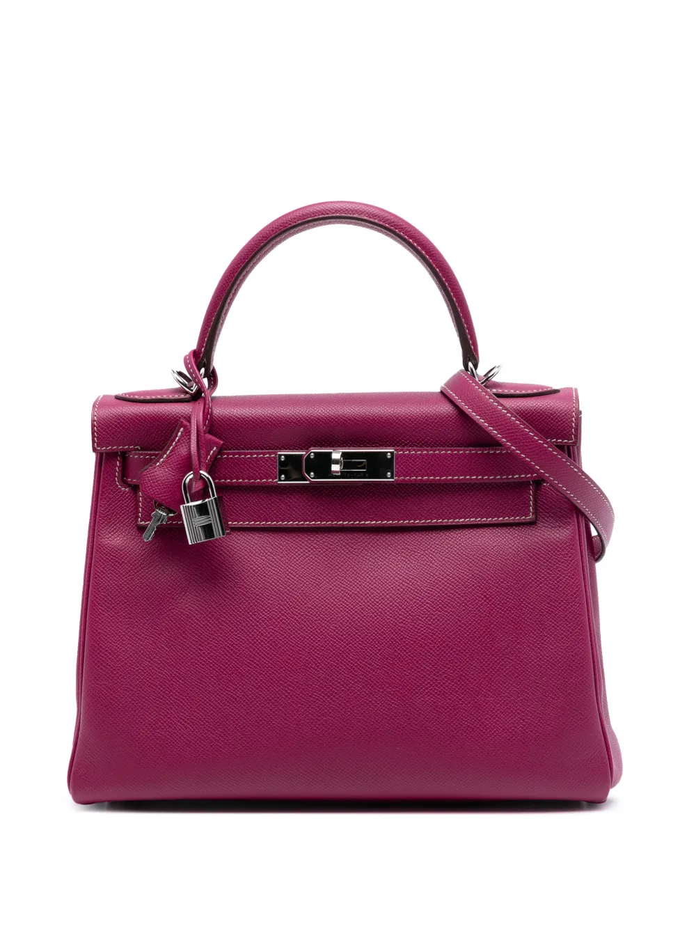 Hermès Pre-Owned 2011 Epsom Candy Kelly II Retourne 28 satchel - Viola