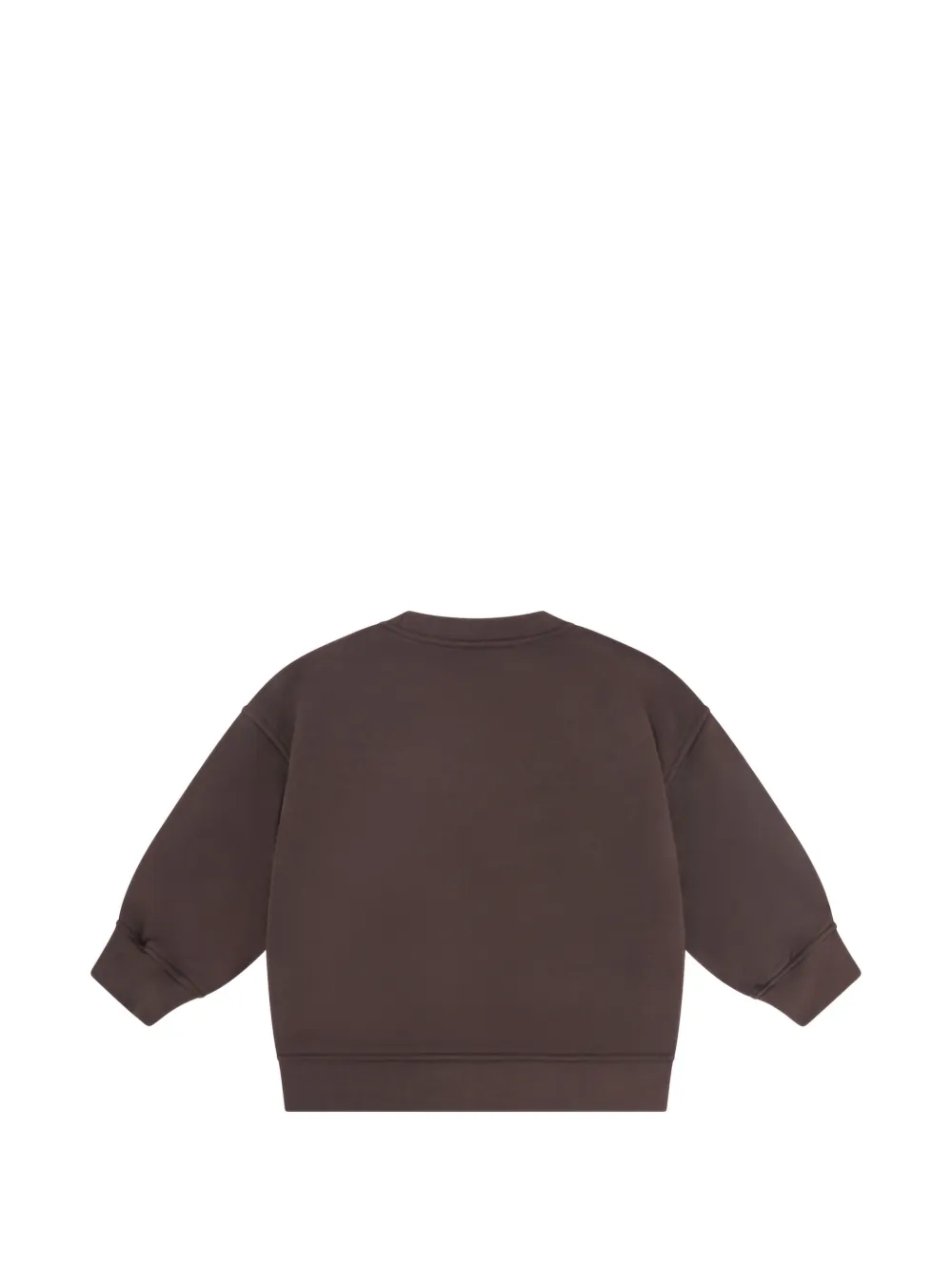  The Couture Club Kids Crew-neck Sweatshirt - Brown 