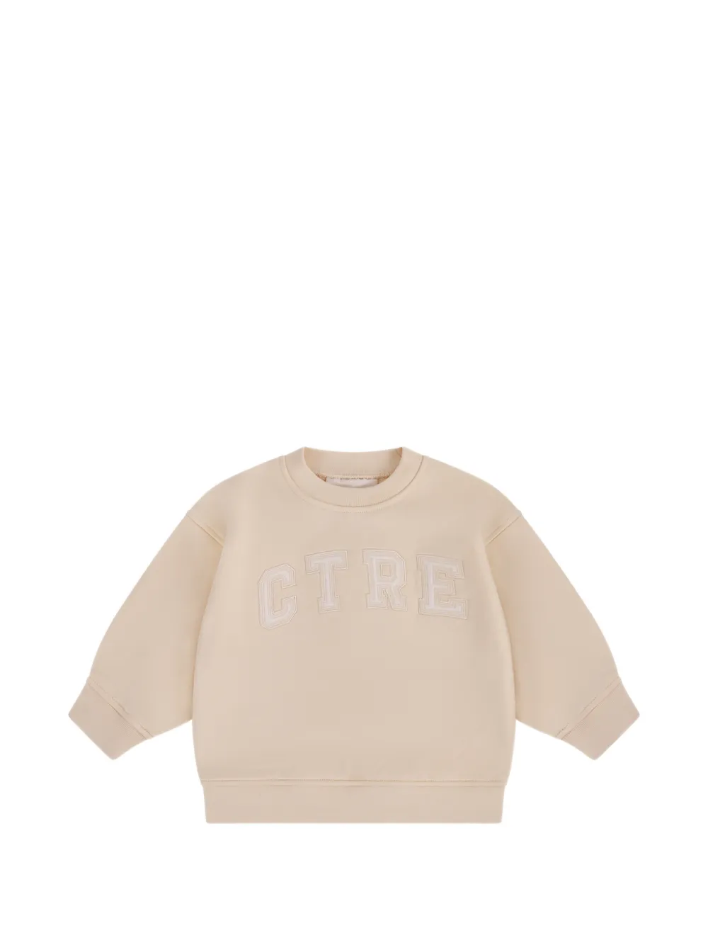THE COUTURE CLUB KIDS crew-neck sweatshirt - Toni neutri