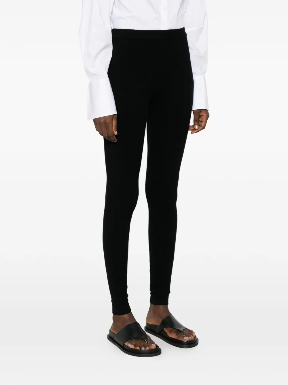  Bompard Elasticated Leggings - Black 