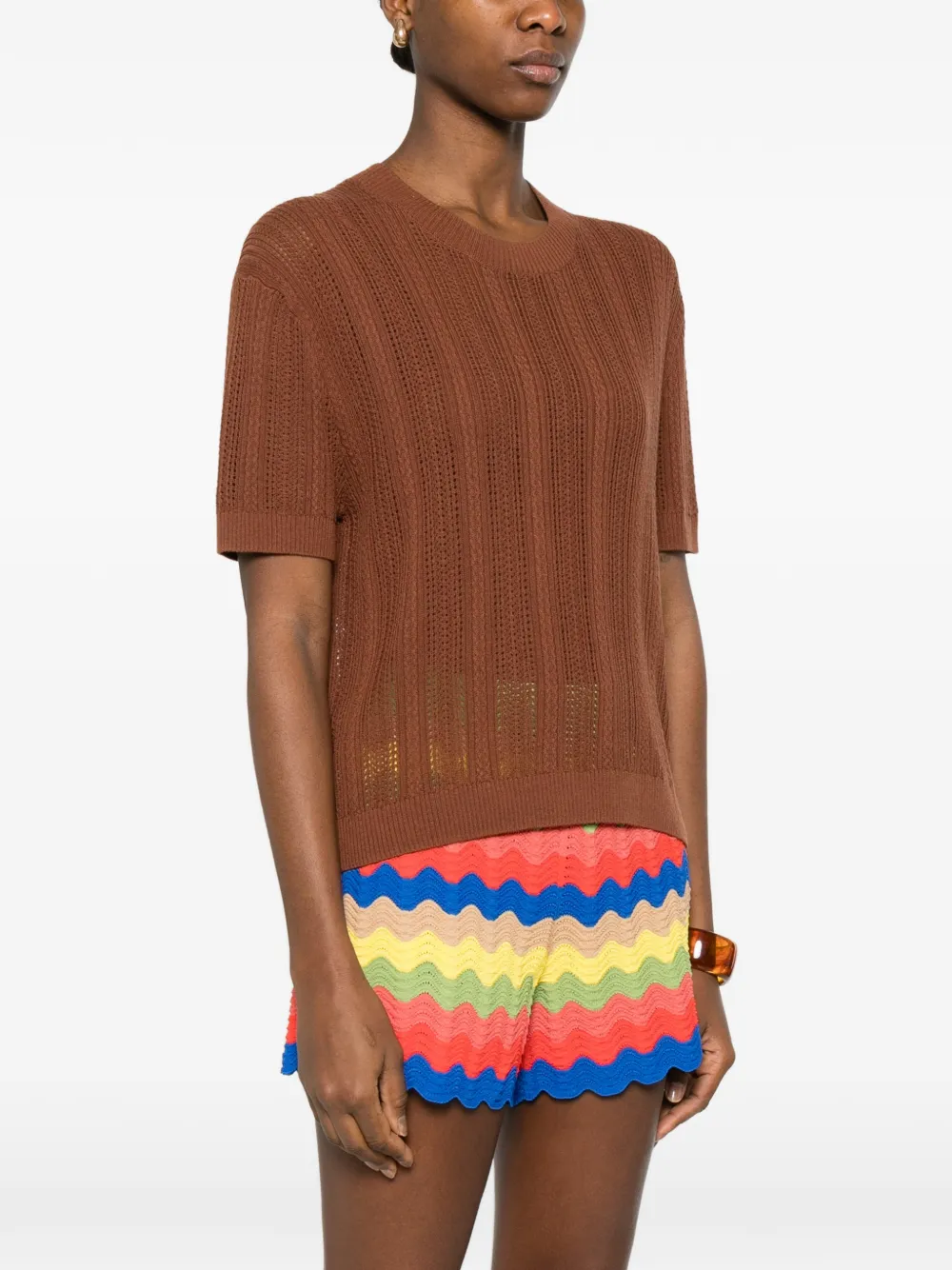  Bompard T-shirt - Marrone 