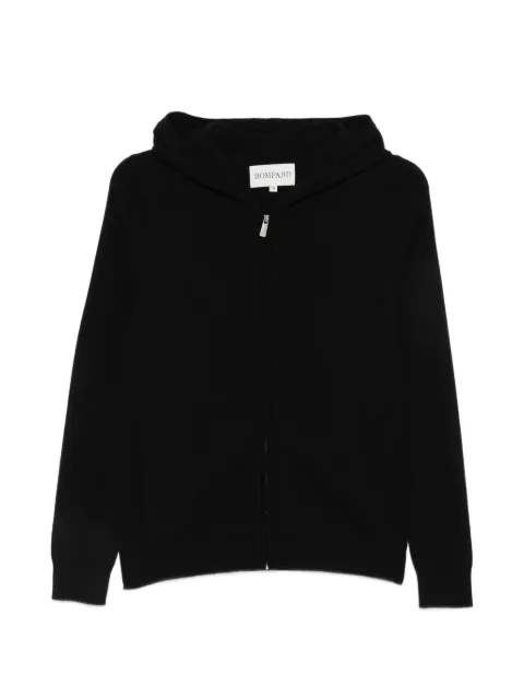 BOMPARD hoodie à fermeture zippée