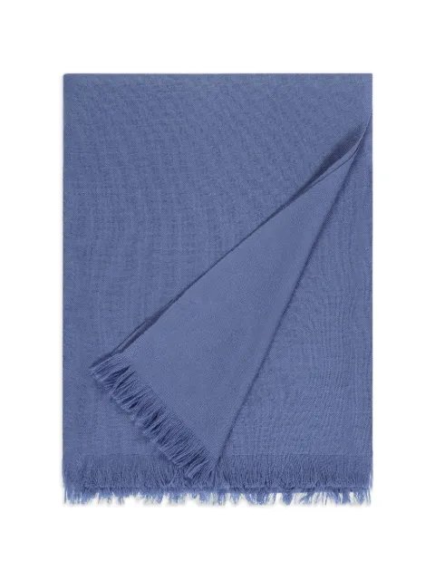BOMPARD fringed voile scarf