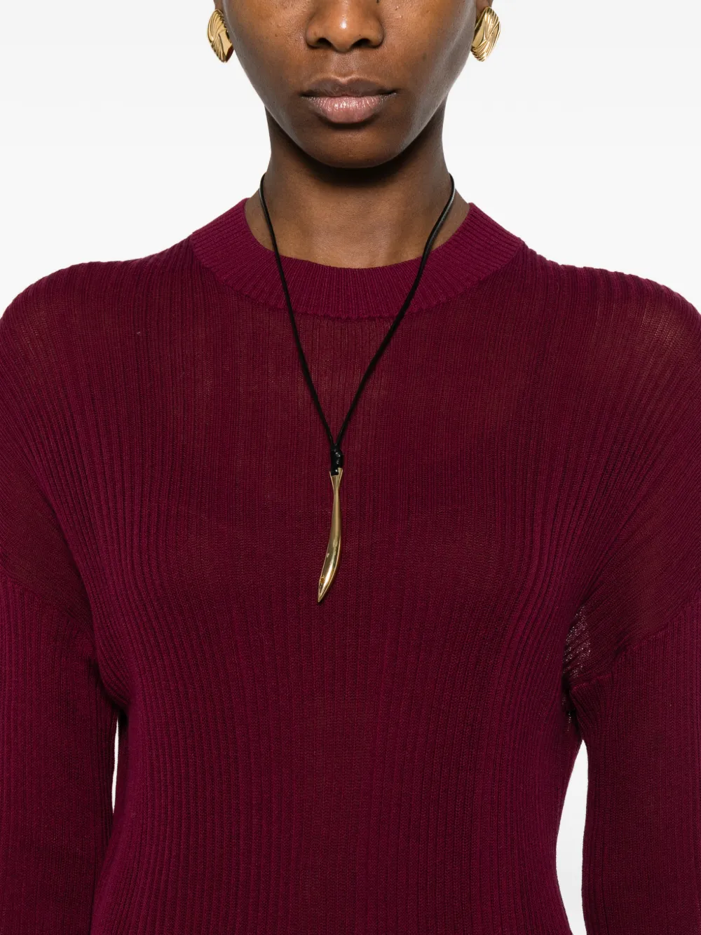 BOMPARD Trui met ronde hals Rood