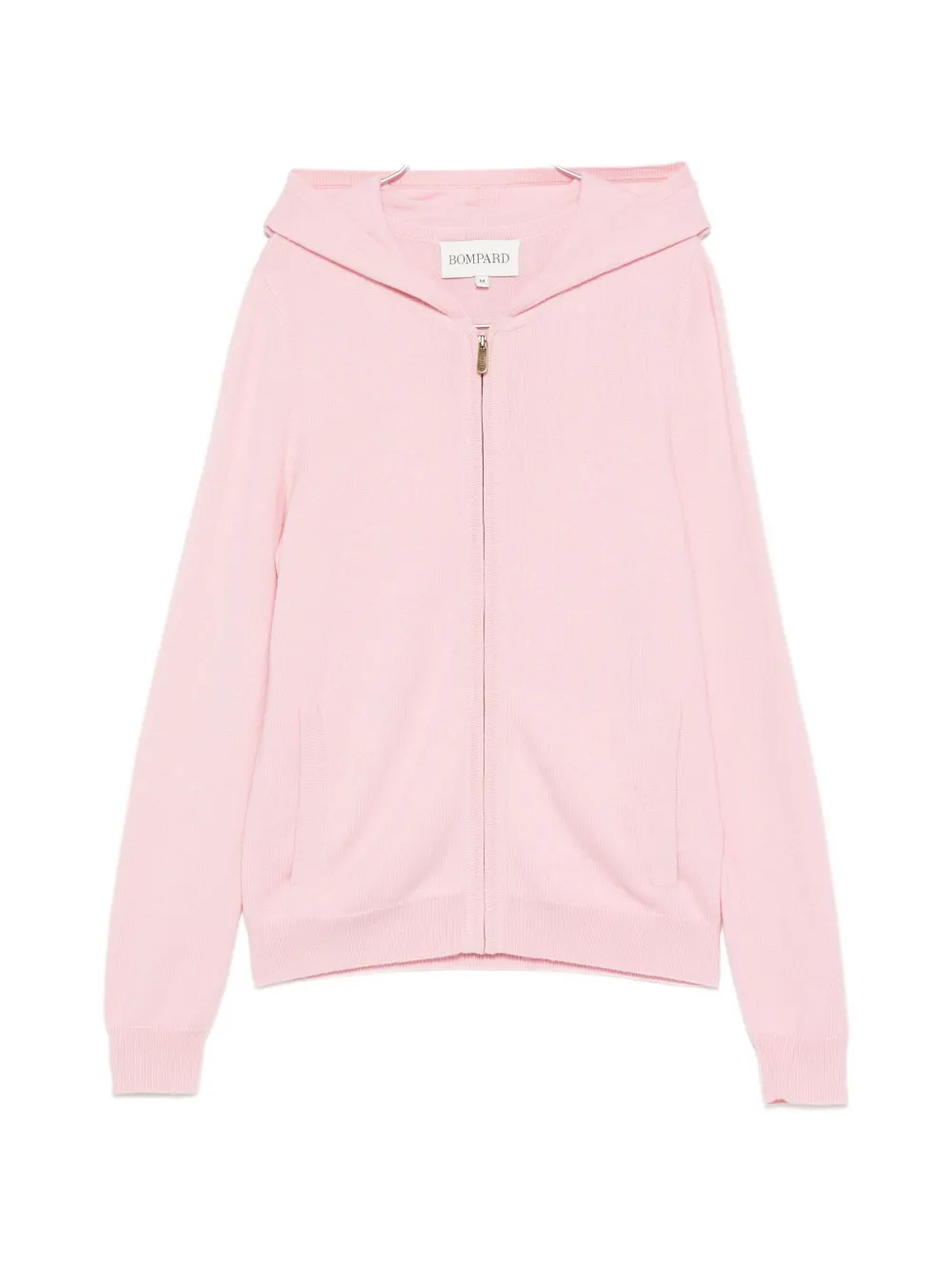 BOMPARD zip hooded hoodies - Rosa