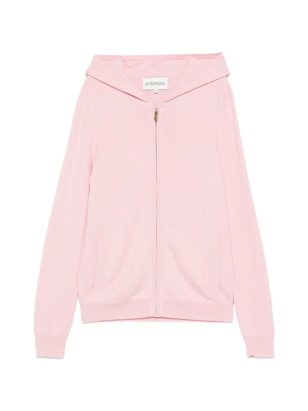 BOMPARD zip hooded hoodies - Rosa