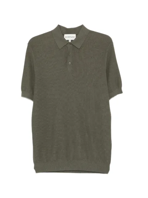 BOMPARD piqué-knit button-fastening polo shirt