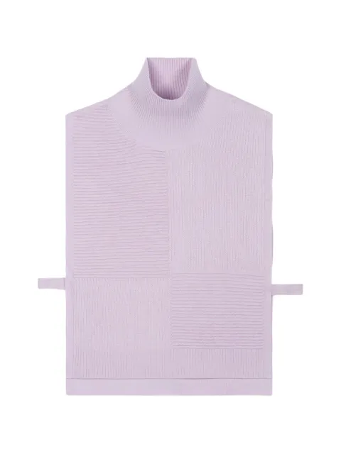 BOMPARD Ottoman ribbed knit top