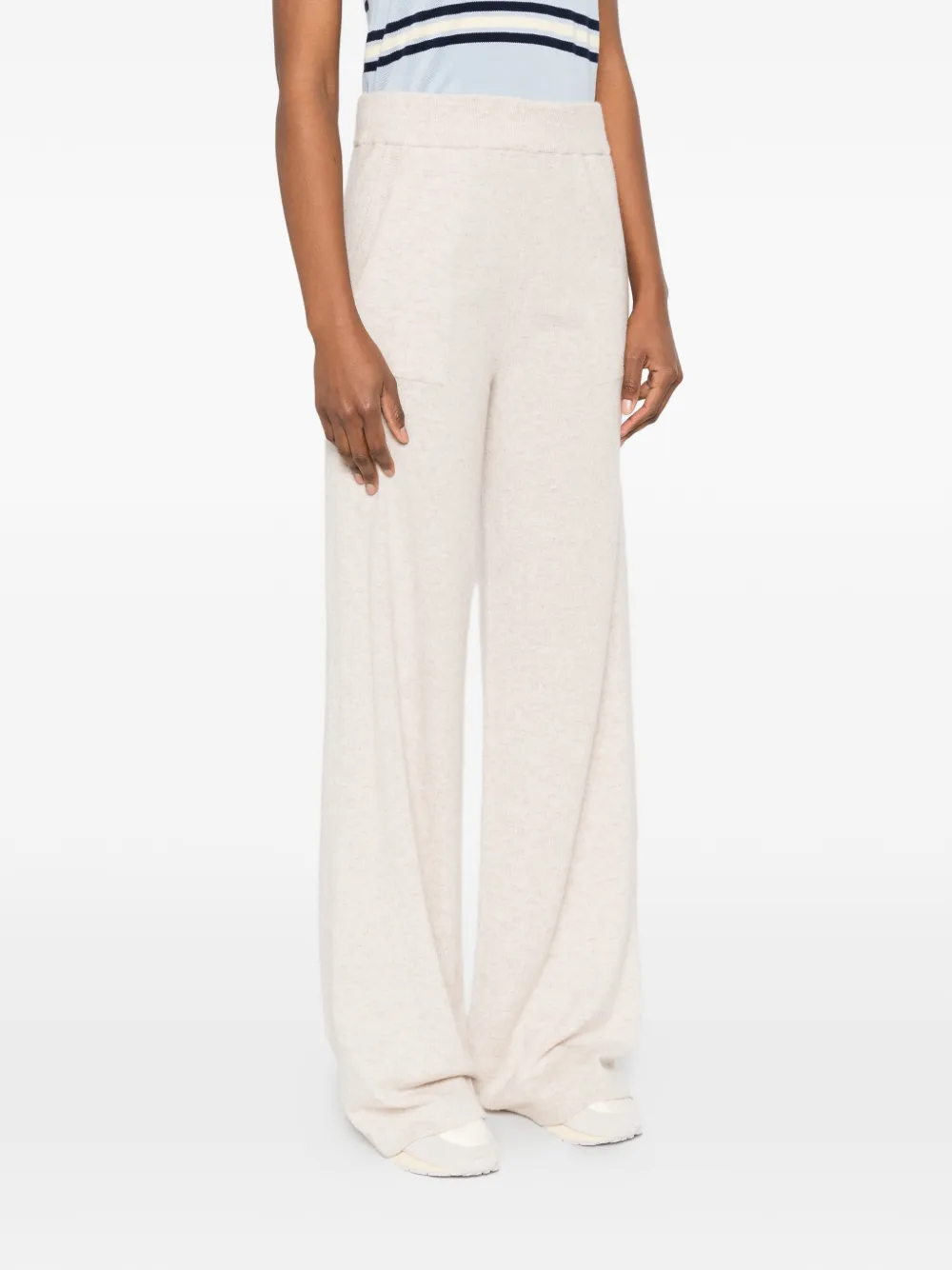  Bompard Wide-leg Trousers - Neutrals 