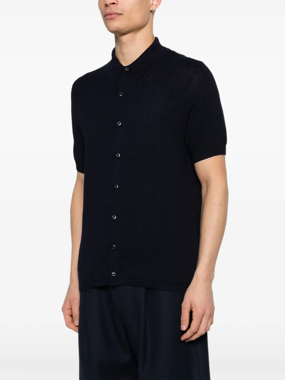  Bompard Camisa Con Botones - Azul 