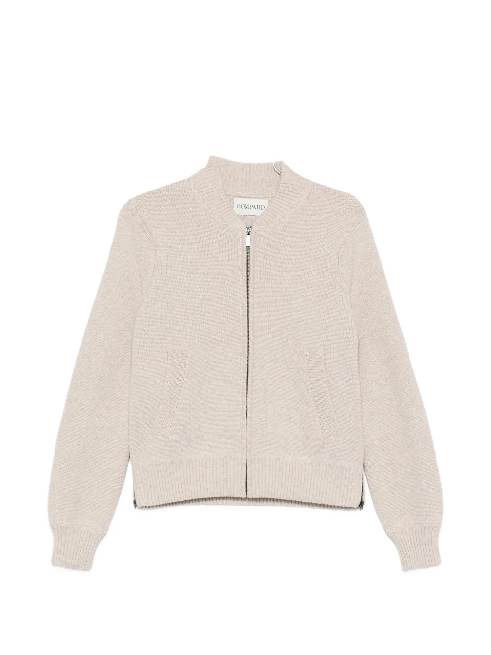 BOMPARD Milano zip-up bomber jacket - Toni neutri