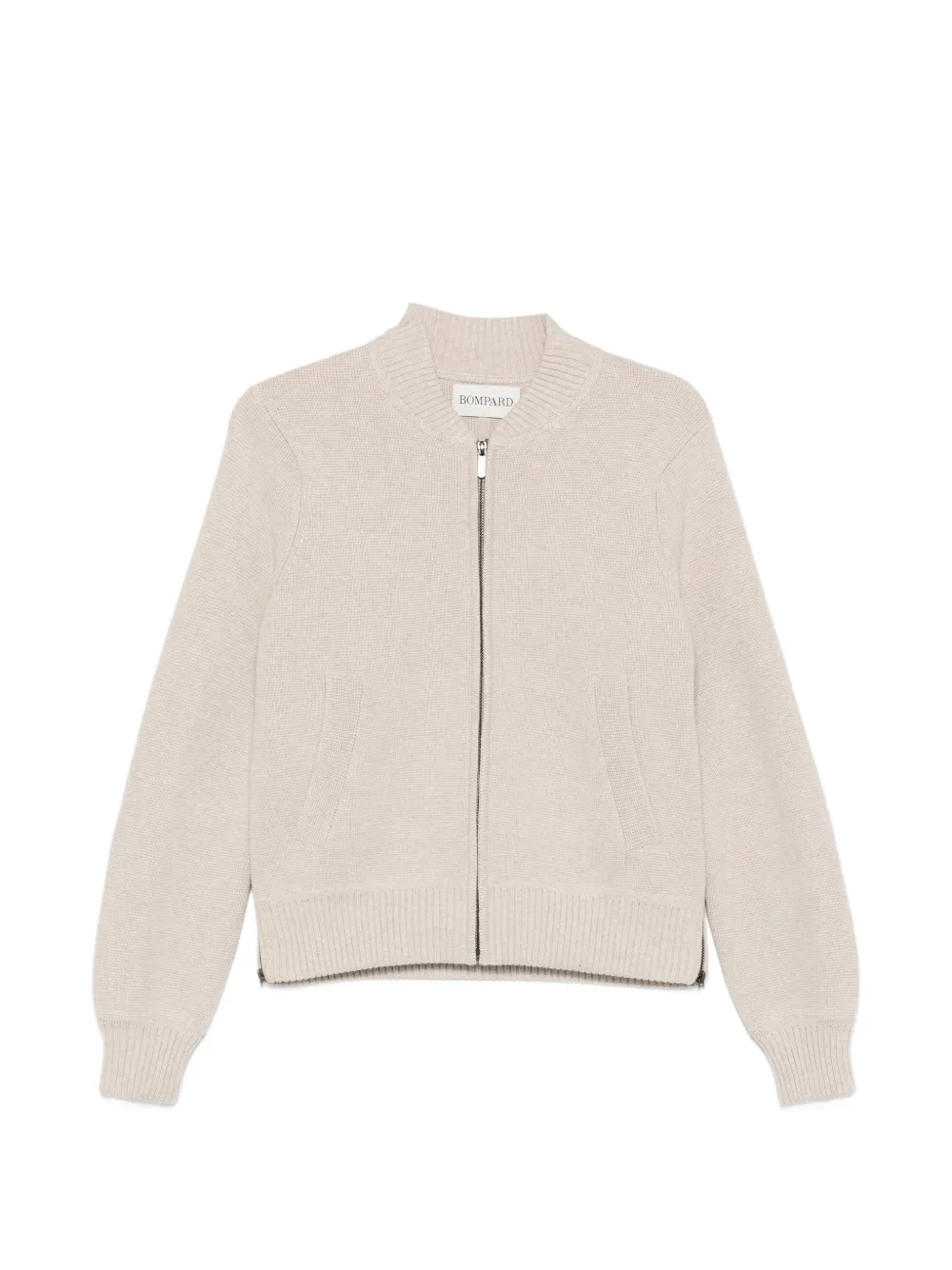 BOMPARD Milano zip-up bomber jacket - Toni neutri