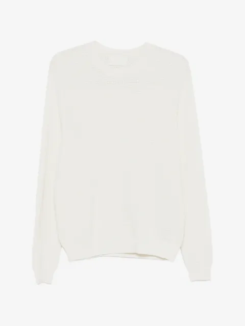 BOMPARD Suéter gola redonda de tricô waffle