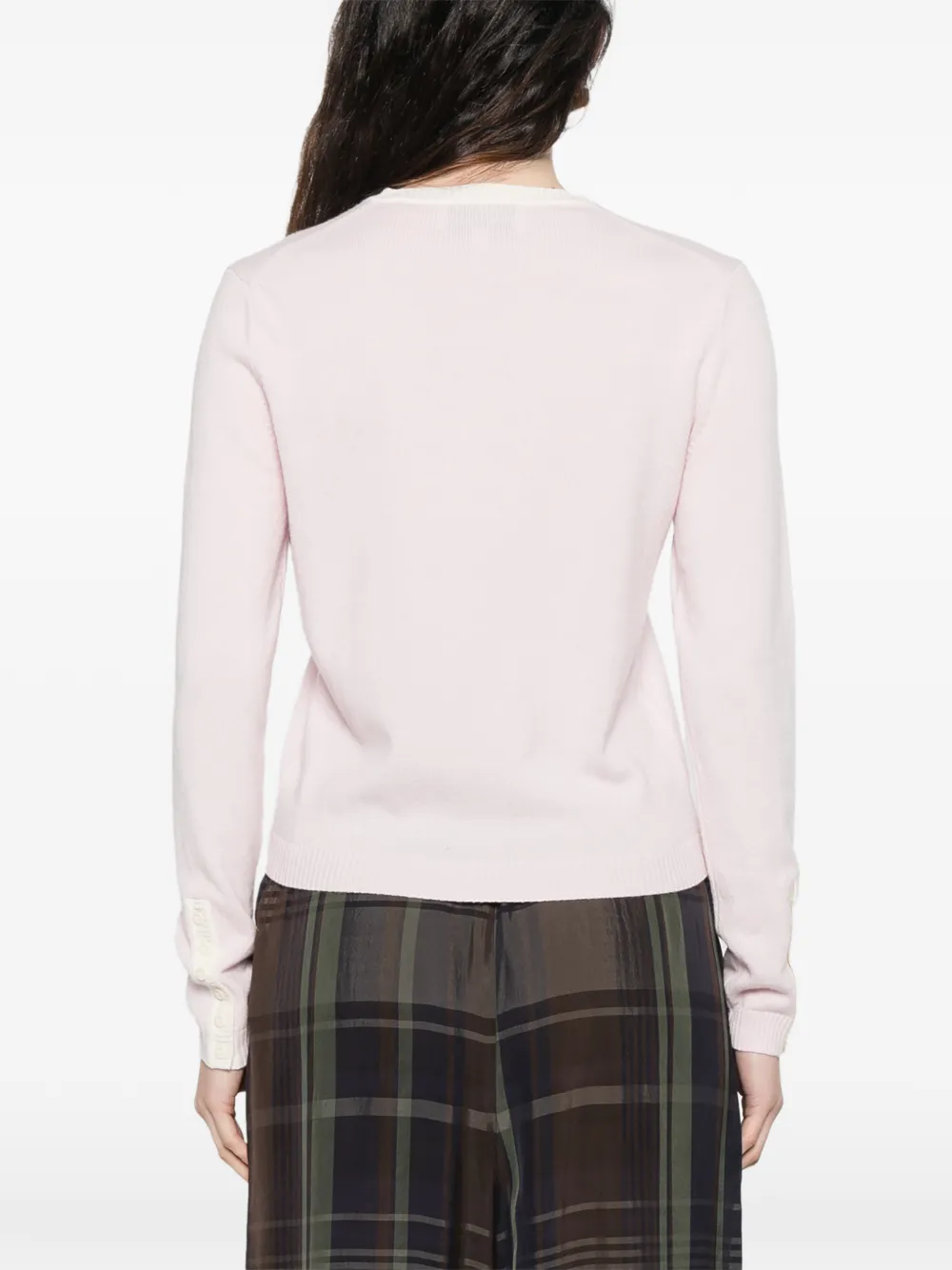 BOMPARD Vest met knopen Roze