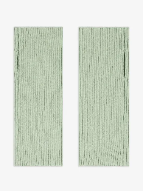 BOMPARD ribbed short mittens