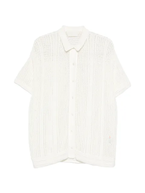 BOMPARD crochet polo shirt