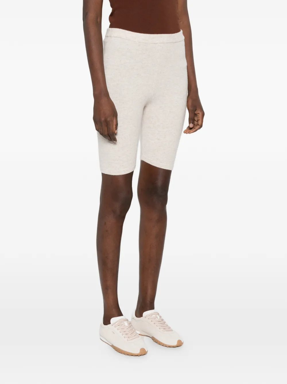  Bompard Elasticated-waist Shorts - Neutrals 