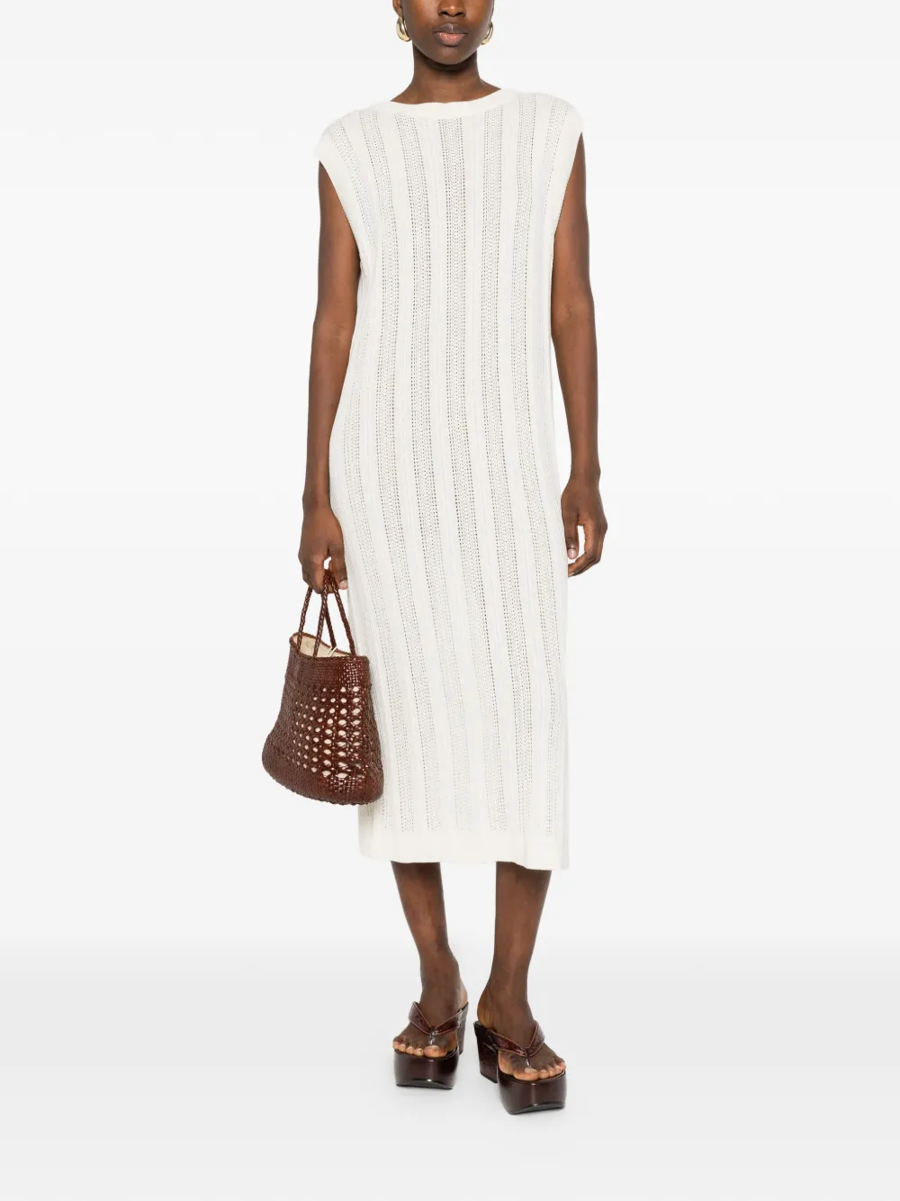 BOMPARD 민소매 미디 드레스 | 데이 드레스