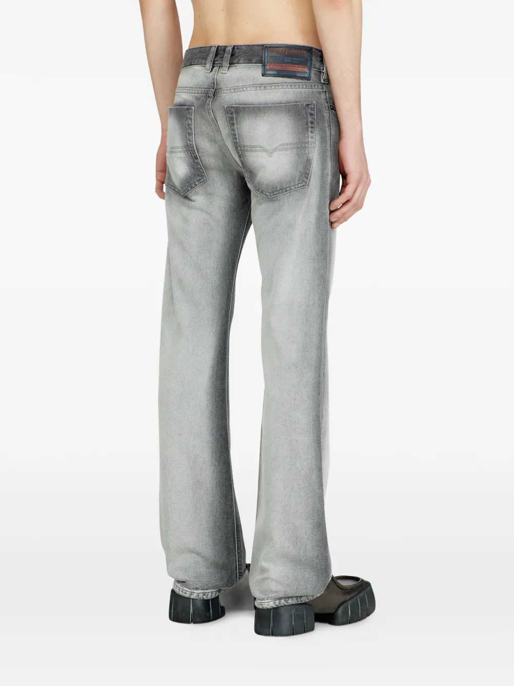 Diesel 2007 Zatiny bootcut jeans Grijs