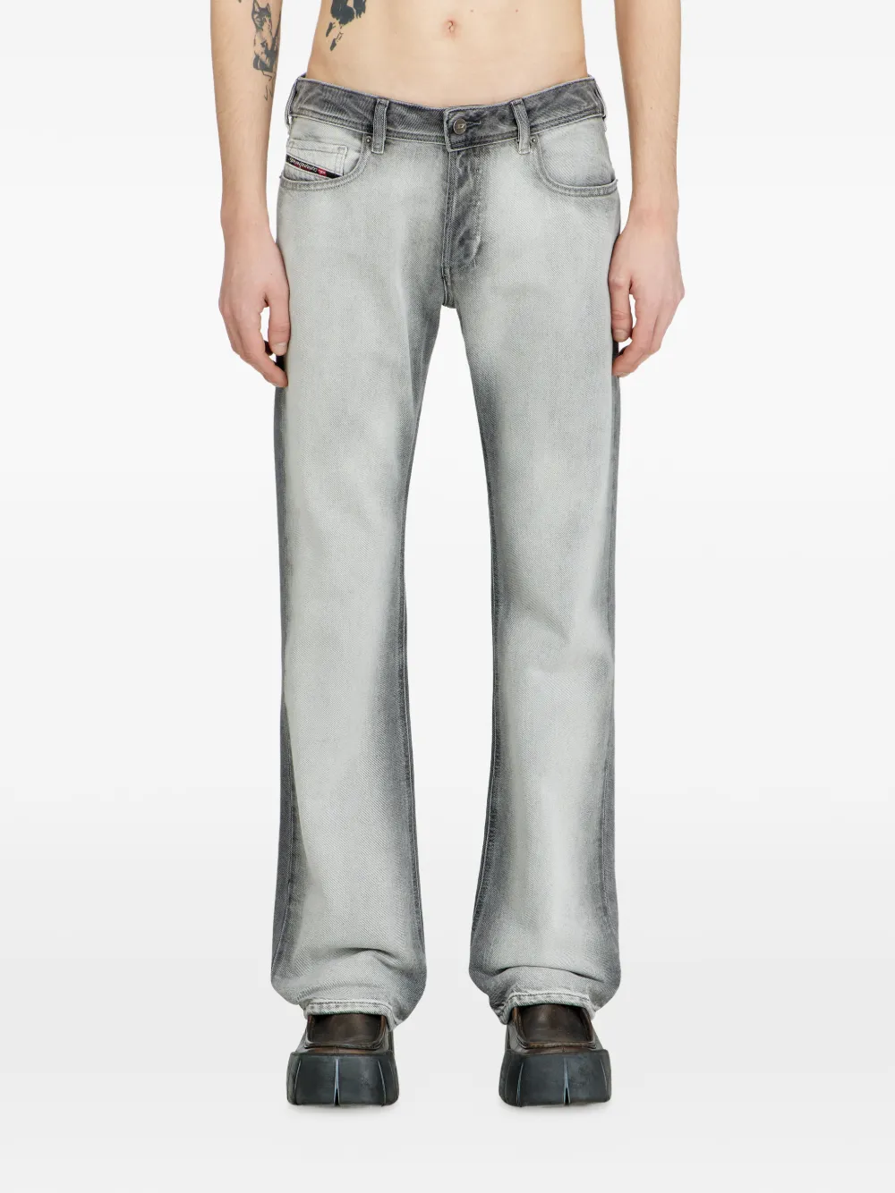  Diesel 2007 Zatiny Bootcut Jeans - Grey 