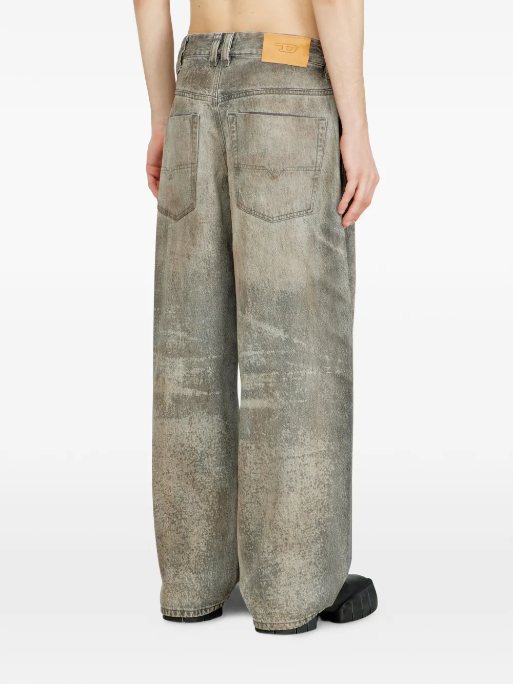 Diesel 1997 D-Enim straight jeans Grijs