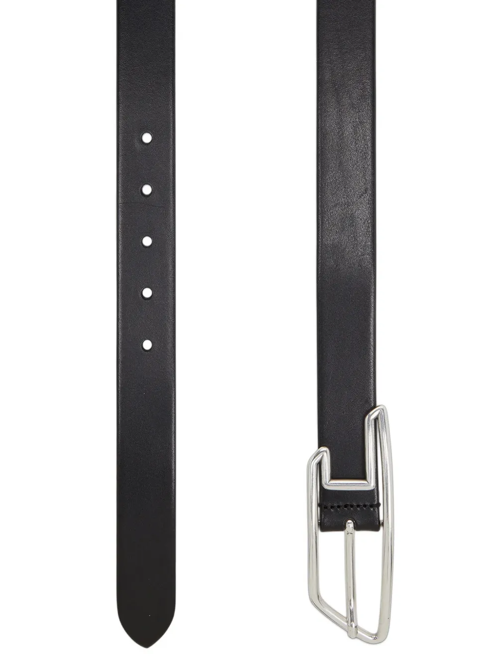  Diesel B-d Line 30 Logo-buckle Leather Belt - Black 