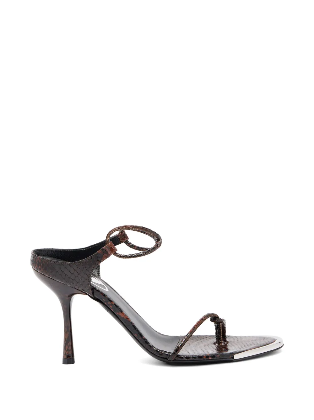 Diesel D-Diam's Infra Lace 90 sandals - Marrone
