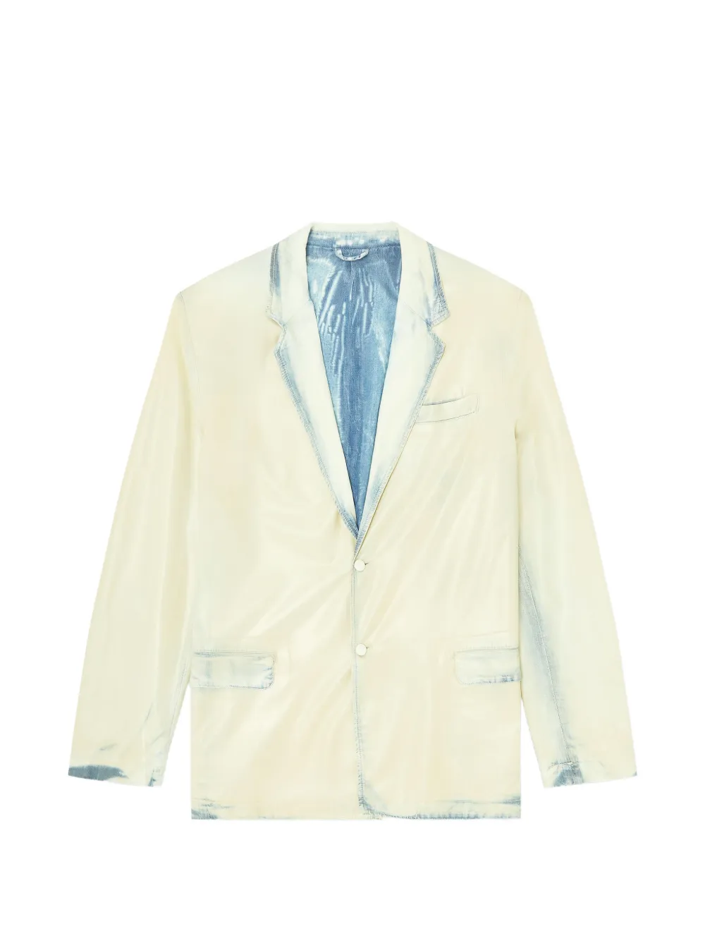 Diesel X-Ray bleach denim blazer - Toni neutri