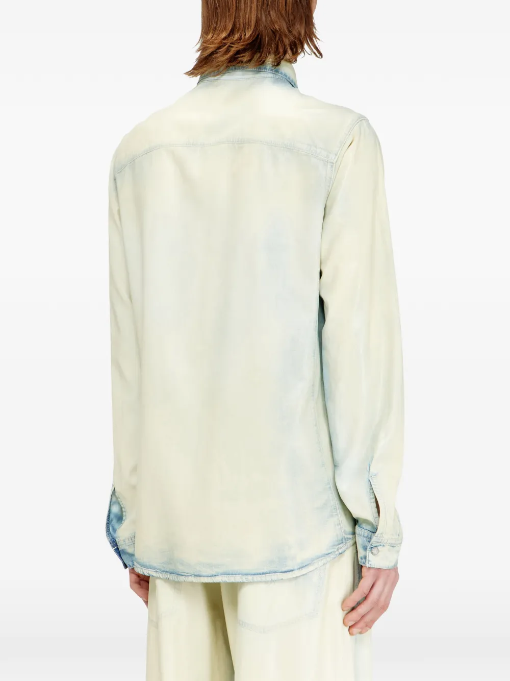 Diesel D-Synar denim overhemd Beige