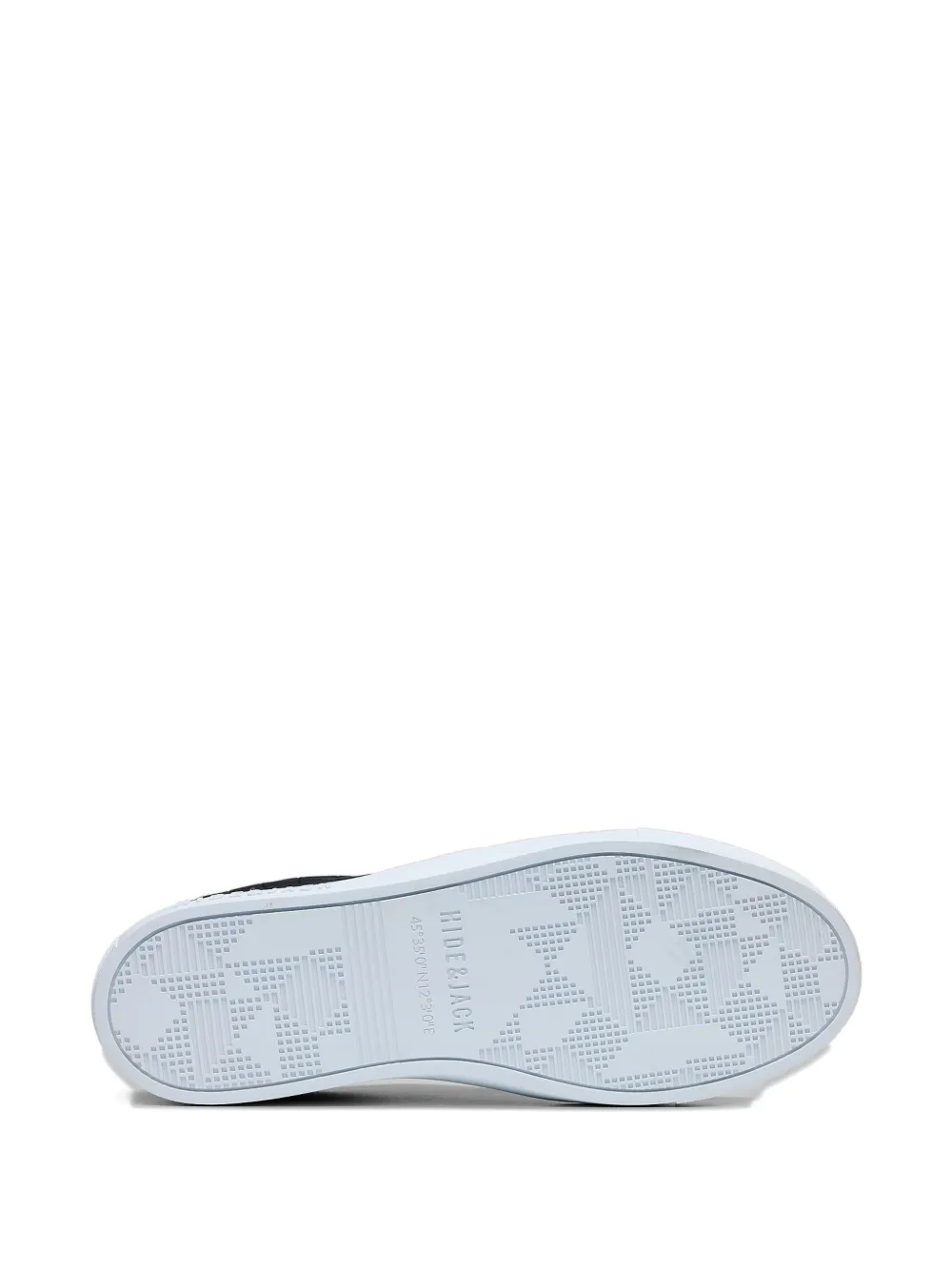 Hide&Jack Essence sneakers met textuur Zwart