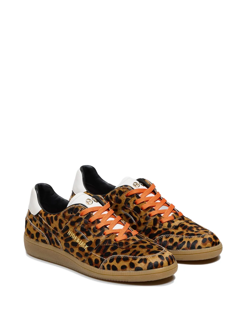 Hide&Jack Shaggy animal-print sneakers Bruin