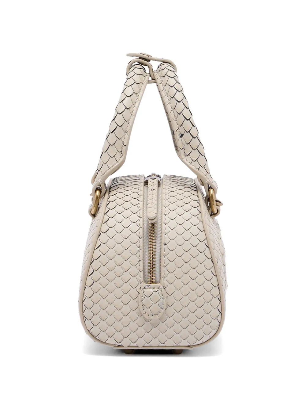  Diesel 1dr Dome Snake-print Tote Bag - Neutrals 