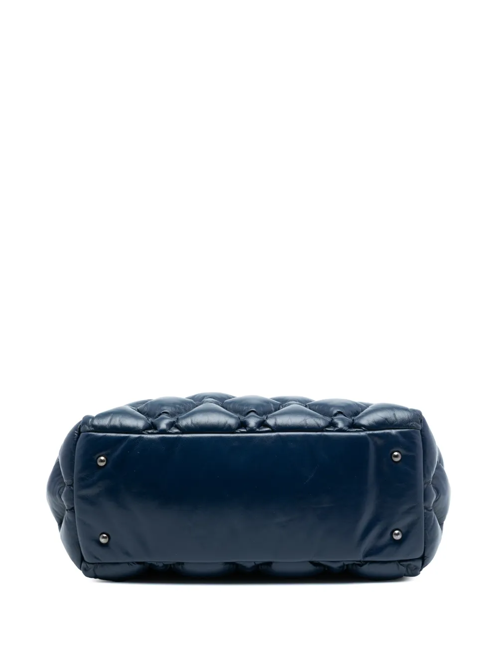 2016-2017 Large Quilted Leather Chesterfield Shopping Tote Satchel