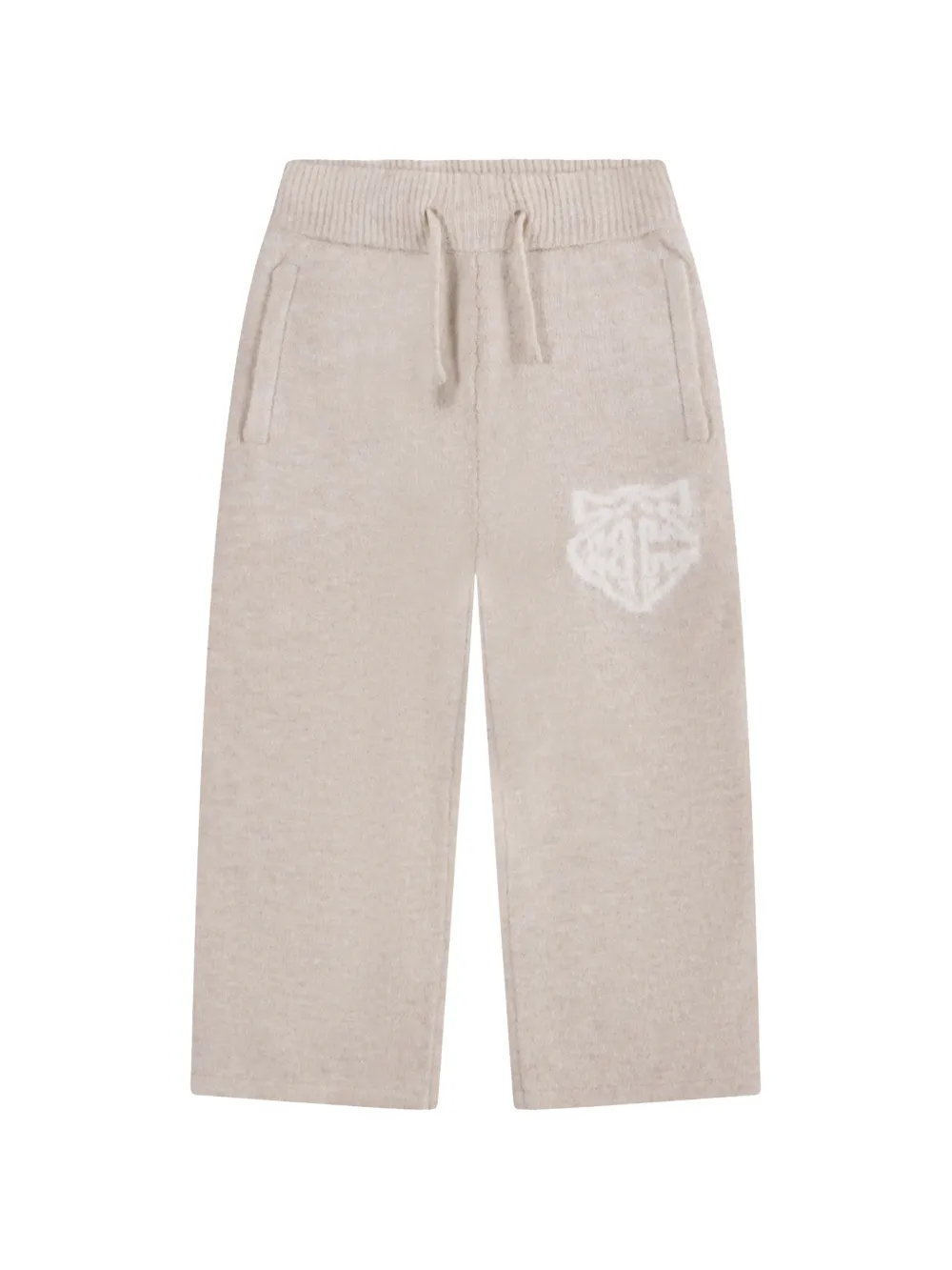 THE COUTURE CLUB KIDS drawstring trousers - Neutrals