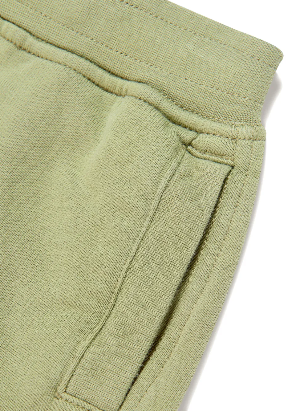 Stone Island Junior Shorts met logo Groen