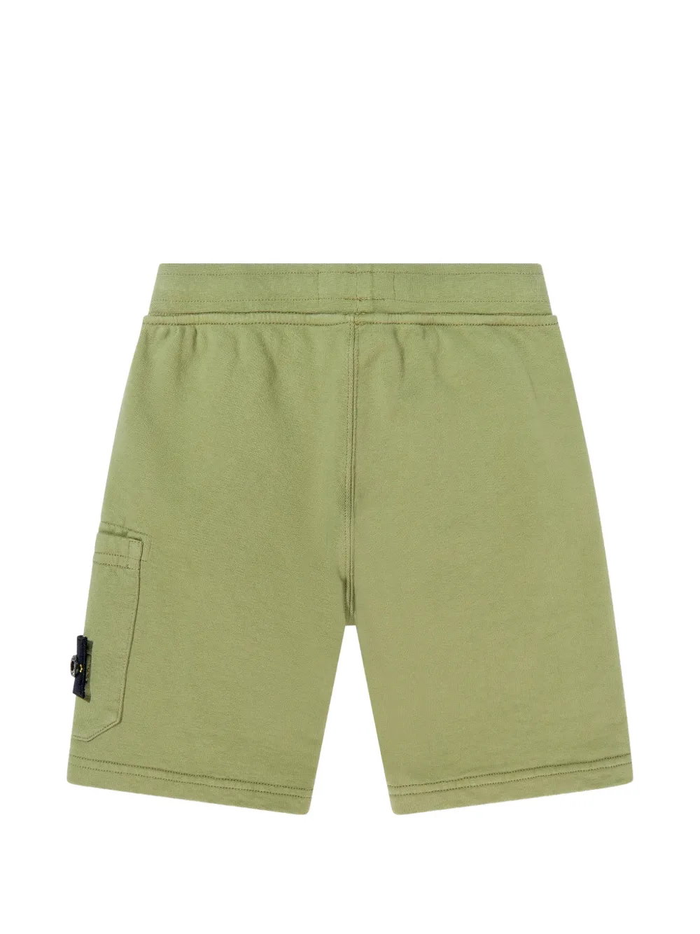 Stone Island Junior Shorts met logo Groen
