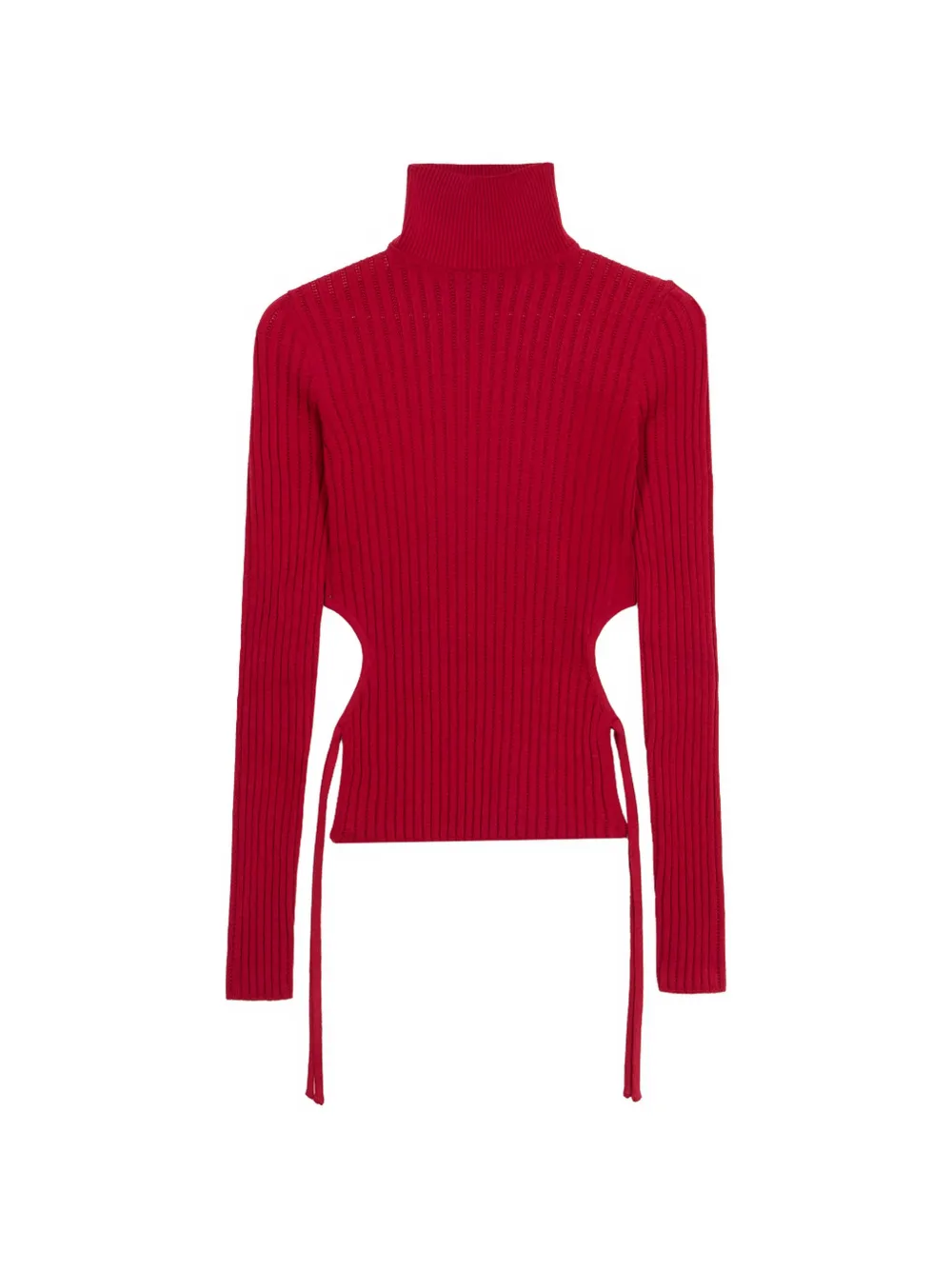 Blumarine ribbed-knit sweater - Rosso