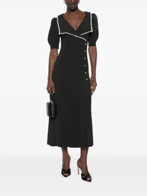 farfetch black dress Designer Day Dresses Blush Pink Strapless Satin floor Size:3X/24W-26W One shoulder stretch fabric