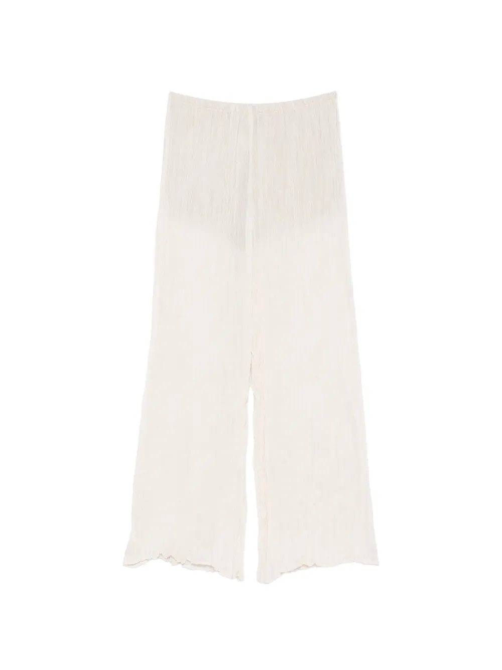 Enza Costa plissé palazzo pants - Toni neutri