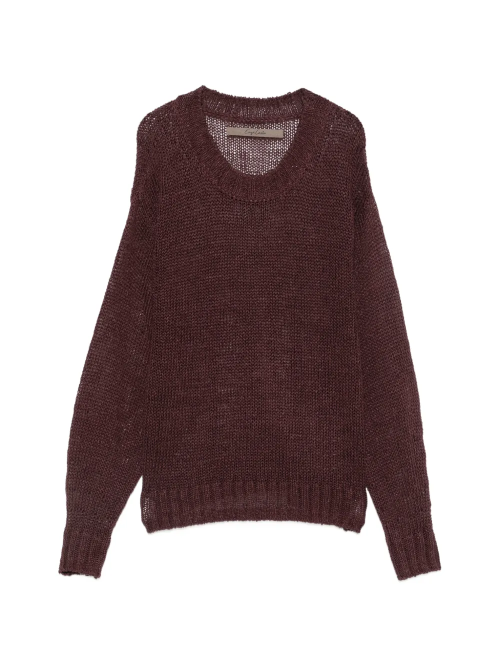 Enza Costa open-knit sweater - Rosso