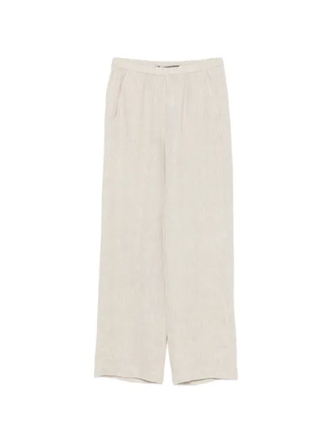 Enza Costa pantalones anchos con pretina elástica