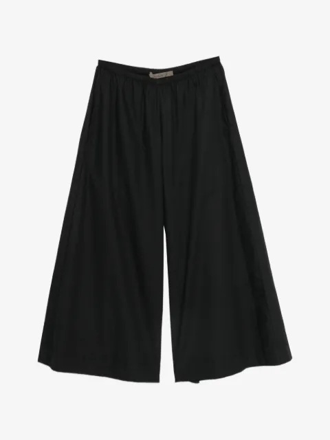 Enza Costa pantalon palazzo à taille élastiquée
