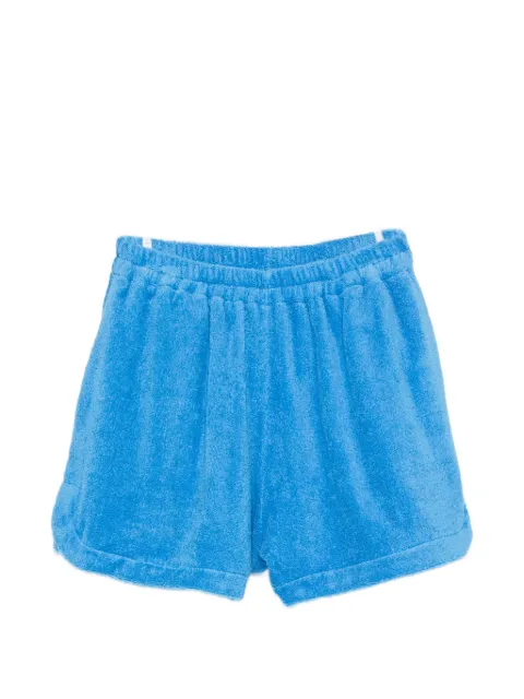 TERRY PUESTO Corsa side-stripe shorts