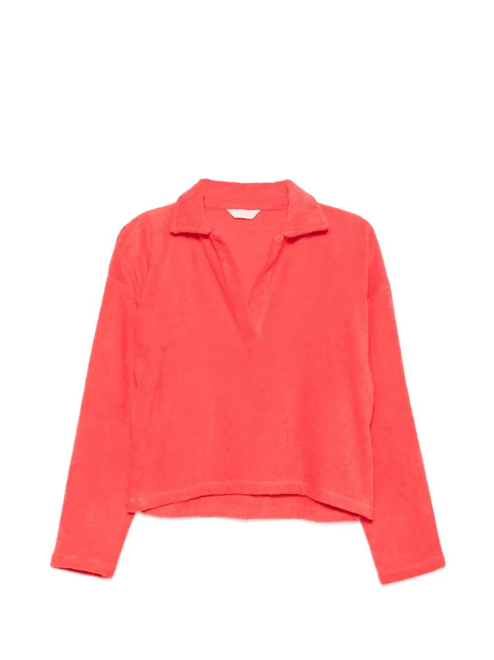 TERRY PUESTO polo-collar sweater
