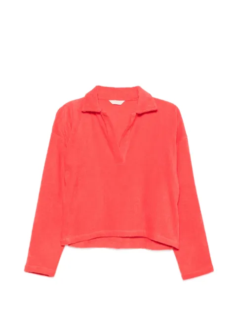 TERRY PUESTO polo-collar sweater