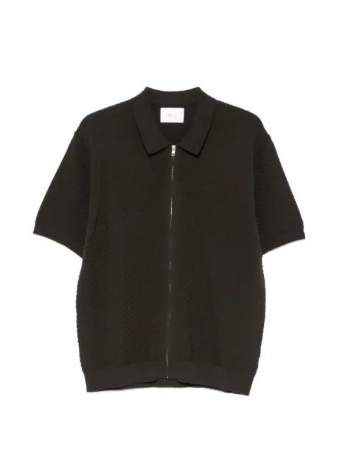 NN07 Gustav 60016 zip-up knitted shirt