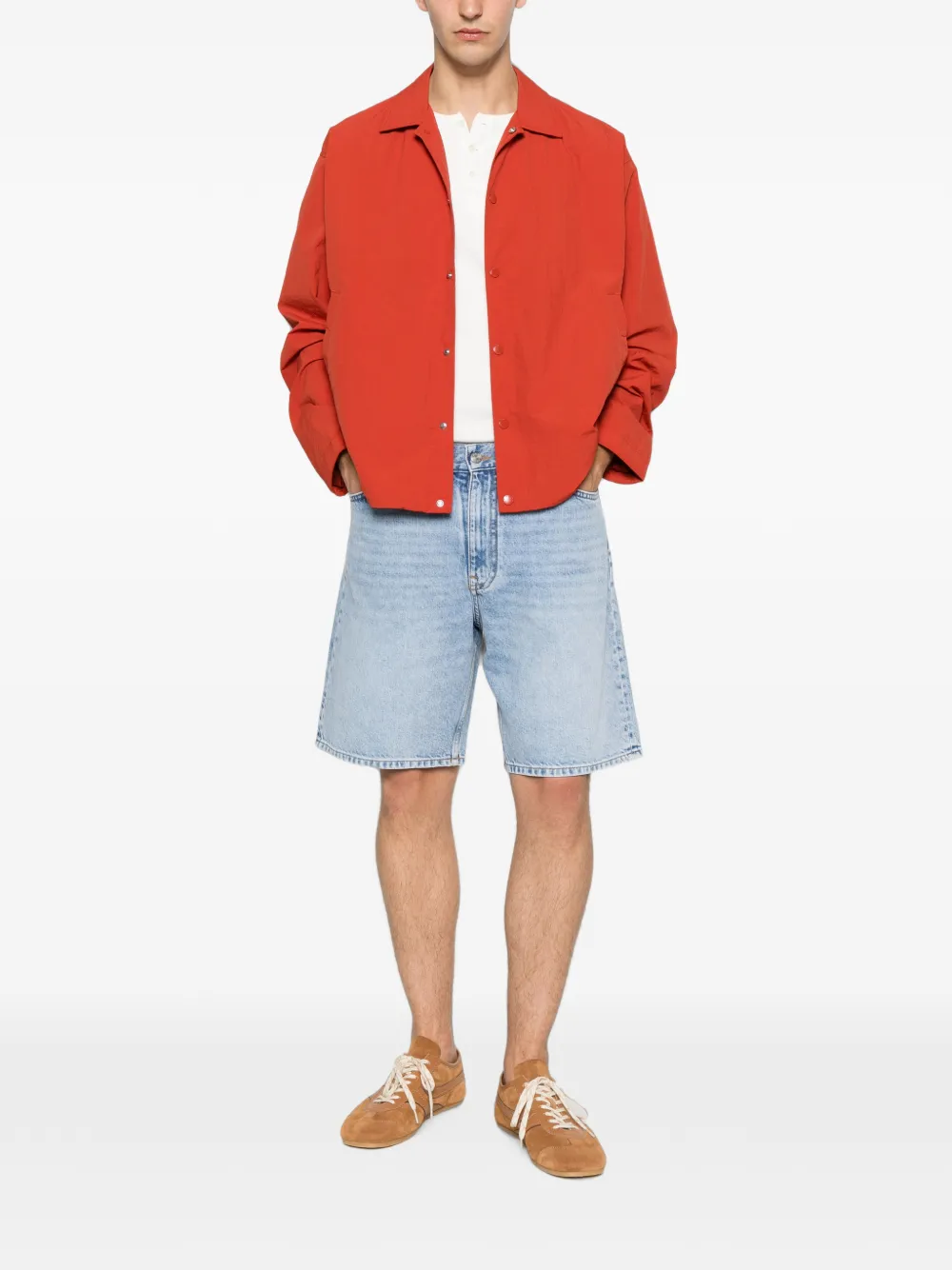 NN07 Otis shorts met biologisch katoen Blauw