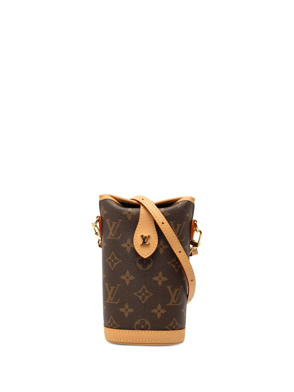 Louis Vuitton Pre-Owned 2021-2025 Monogram Fold Me Pouch crossbody bag - Marrone